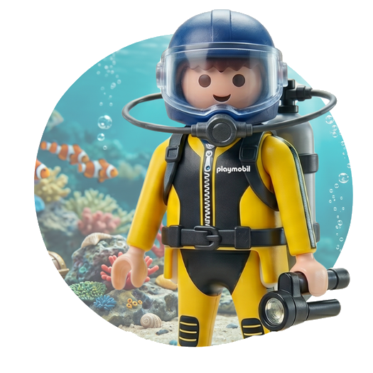 PLAYMOBIL MUNDO MARINO Y SALVAMENTO