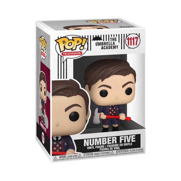 Playmycenter Funko Pop! 1117 The Umbrella Academy – Número Cinco