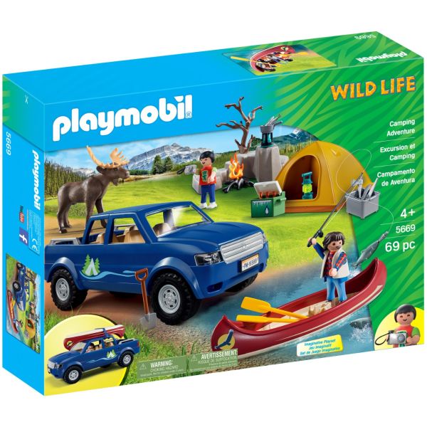 Playmycenter Playmobil Wild Life 5669 Campamento de aventura Playmycenter