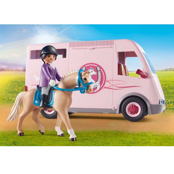 Transporte Caballos Playmobil Country Playmobil Transporte De Caballo