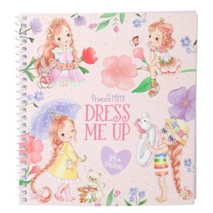 TOP MODEL CUADERNO DE PEGATINAS DRESS ME UP PRINCESS MIMI