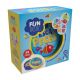 IMAGILAND - JUEGO DE CARTAS REDONDAS PESCA PECES CON CAJA