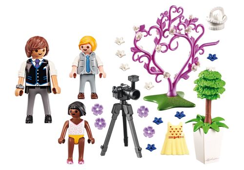 PLAYMOBIL - NIÑOS Y FOTÓGRAFO