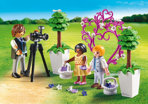PLAYMOBIL - NIÑOS Y FOTÓGRAFO
