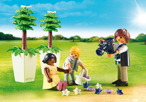 PLAYMOBIL - NIÑOS Y FOTÓGRAFO