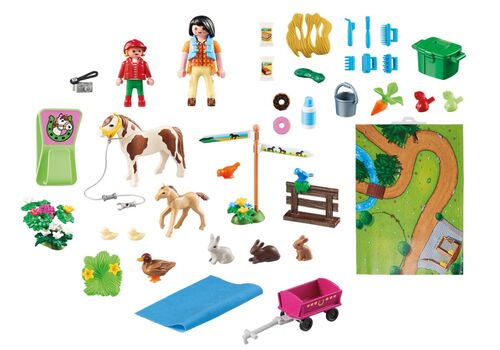 PLAYMOBIL - PLAY MAP: EXCURSIÓN CON PONI