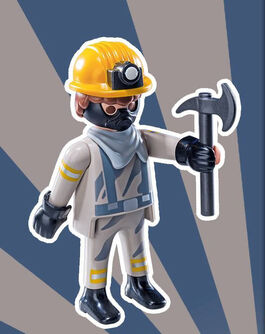 PLAYMOBIL MINERO - SOBRES SORPRESA SERIE 12 NIÑOS