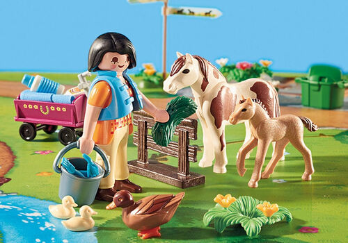 PLAYMOBIL - PLAY MAP: EXCURSIÓN CON PONI