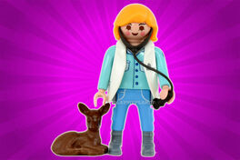 PLAYMOBIL 9333-5 SOBRE SORPRESA SERIE 13 NIÑAS - VETERINARIA