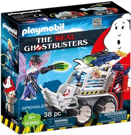 PLAYMOBIL - CAZAFANTASMAS: SPENGLER CON COCHE