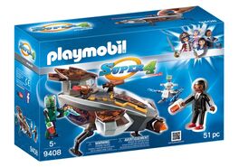 PLAYMOBIL - SUPER 4: AGENTE GENE Y SYKRONIANO CON NAVE