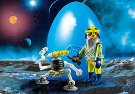 PLAYMOBIL - AGENTE ESPACIAL CON ROBOT