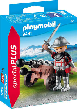PLAYMOBIL 9441 CABALLERO CON CAÑON