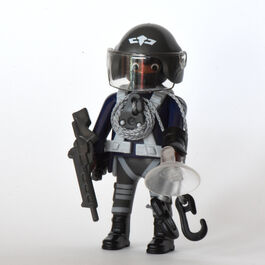 AGENTE DE LAS FUERZAS ESPECIALES - PLAYMOBIL - SOBRE SORPRESA SERIE 14 CHICOS