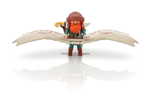 PLAYMOBIL - ENANO CON MÁQUINA VOLADORA