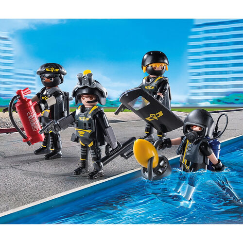 PLAYMOBIL - EQUIPO DE LAS FUERZAS ESPECIALES