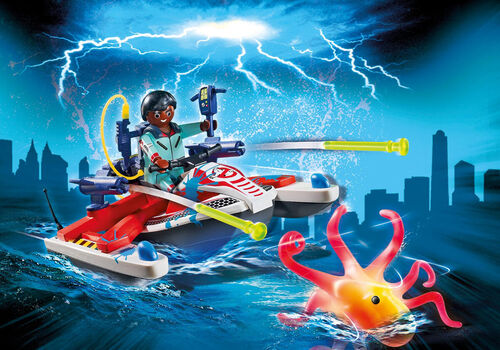 PLAYMOBIL - CAZAFANTASMAS: ZEDDEMORE CON MOTO DE AGUA