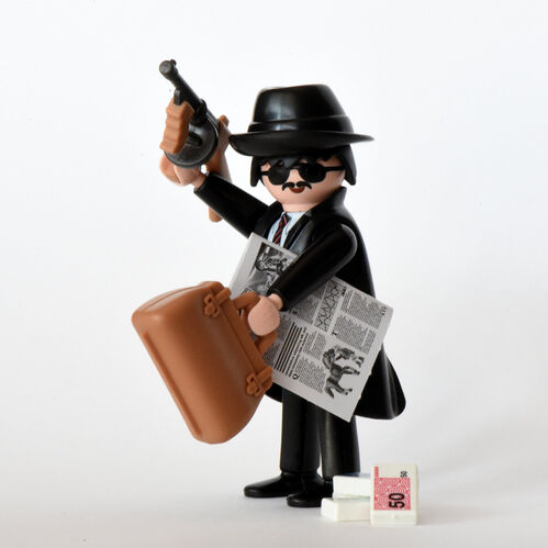 GÁNSTER - PLAYMOBIL - SOBRE SORPRESA SERIE 14 CHICOS