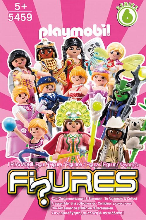 PLAYMOBIL 5459-8 SOBRE SORPRESA SERIE 6 NIÑAS - HADA CON ARPA