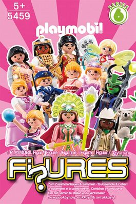 PLAYMOBIL 5459-9 SOBRE SORPRESA SERIE 6 NIÑAS - REINA DEL PALACIO DE CRISTAL