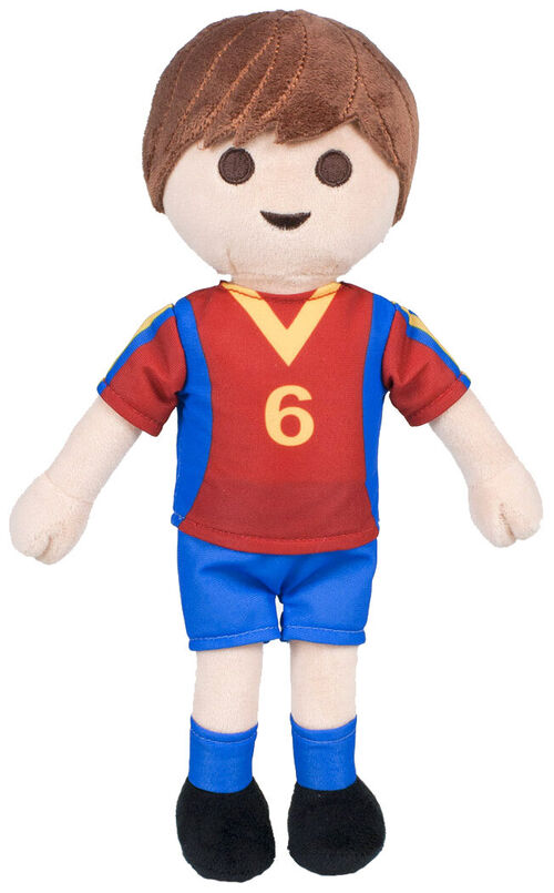 PELUCHE PLAYMOBIL JUGADOR DE FÚTBOL ESPAÑA - SERIE LIMITADA EXCLUSIVO PLAYMYCENTER