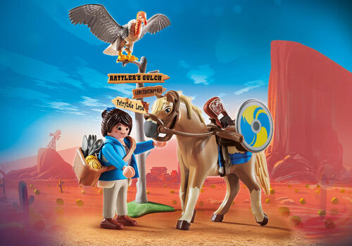 PLAYMOBIL - THE MOVIE: MARLA CON CABALLO