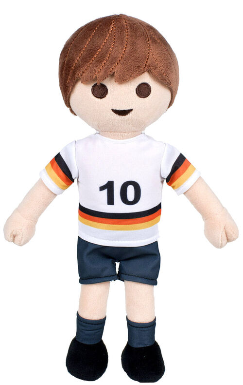 PELUCHE PLAYMOBIL JUGADOR DE FÚTBOL ALEMANIA - SERIE LIMITADA EXCLUSIVO PLAYMYCENTER