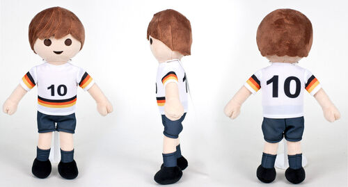 PELUCHE PLAYMOBIL JUGADOR DE FÚTBOL ALEMANIA - SERIE LIMITADA EXCLUSIVO PLAYMYCENTER