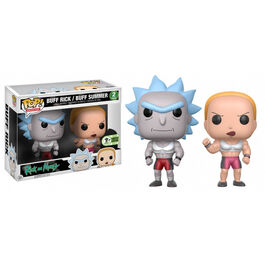 FUNKO POP! RICK & MORTY - BUFF RICK & BUFF SUMMER ECCC 2017 EXCLUSIVA