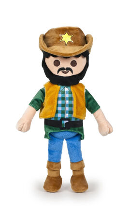 PELUCHE PLAYMOBIL SHERIFF 30cm 760014971-3