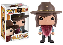 The Walking Dead POP! Television Vinyl Figura Carl Grimes 9 cm