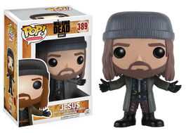 The Walking Dead POP! Television Vinyl Figura Jesus 9 cm