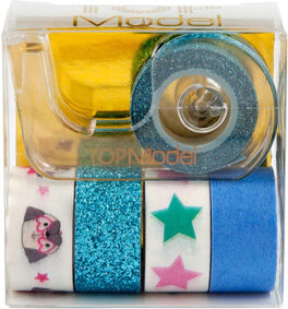 TOP MODEL 008867-2 CINTAS ADHESIVAS DECORATIVAS EN TONOS AZULES