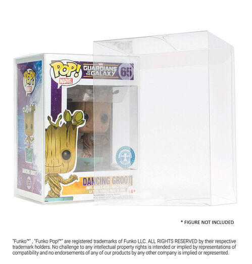 Funda Protectora para Figuras Funko Pop! 16,2cm x 11,8cm x 5cm