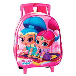 MOCHILA TROLLEY 55247 SHIMMER AND SHINE 28 cm
