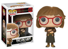 FK12695 Twin Peaks POP! Television Vinyl Figura La señora del leño