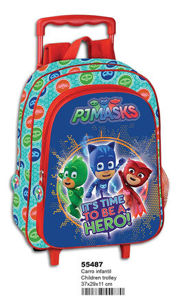PERONA 55487 Mochila trolley PJ Masks