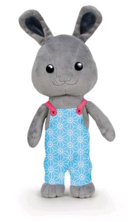 PELUCHE FARM FAMILY - 22 CM - FAMILIA CONEJO GRIS