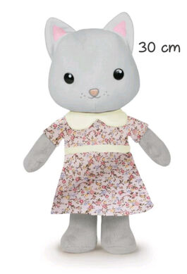 PELUCHE FARM FAMILY - GATO GRIS CHICA 30 CM