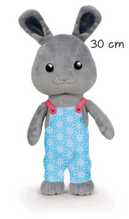 PELUCHE FARM FAMILY - CONEJO GRIS CHICO 30 CM