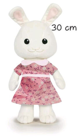 PELUCHE FARM FAMILY - CONEJO BLANCO CHICA 30 CM