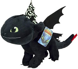 PELUCHE DRAGONS 30cm - DESDENTAO BRILLA EN LA OSCURIDAD - 760017684-1