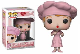 FK32973 I love Lucy Funko POP! Television - Figura Lucy en la fábrica