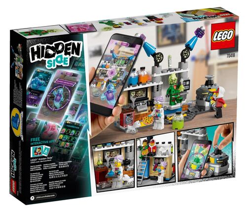 70418 Laboratorio de Fantasmas de J. B. LEGO® Hidden Side?