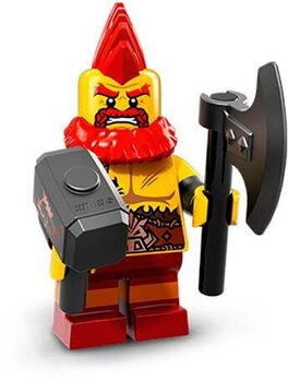 LE71018-10 LEGO® MINIFIGURES® 17ª edición - Enano guerrero