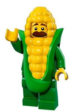 LE71018-04 LEGO® MINIFIGURES® 17ª edición - Chico con disfraz de mazorca