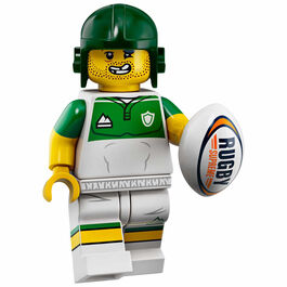 71025-04 LEGO® MINIFIGURES® 19º Edición - Jugador de rugby