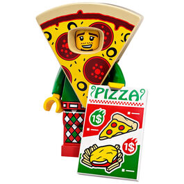 71025-06 LEGO® MINIFIGURES® 19º Edición - Chico con disfraz de pizza