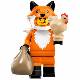 71025-16 LEGO® MINIFIGURES® 19º Edición - Chica con disfraz de zorro