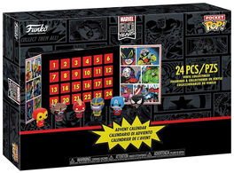 FUNKO POCKET POP! LLAVERO CALENDARIO DE ADVIENTO - MARVEL